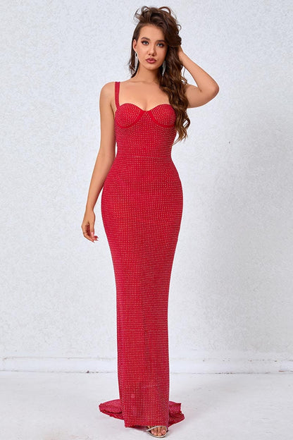 Radiant Presence Graceful Fishtail Maxi Dress