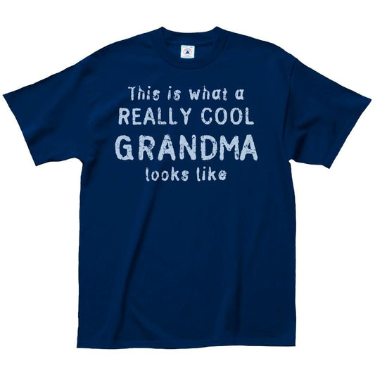 Really Cool Grandma or This Grandma Rocks T-Shirt - Assorted Styles and Sizes Really Cool Grandma __label1:BOGO FREE __stock:100 Clearance clothes refund_fee:800 tops