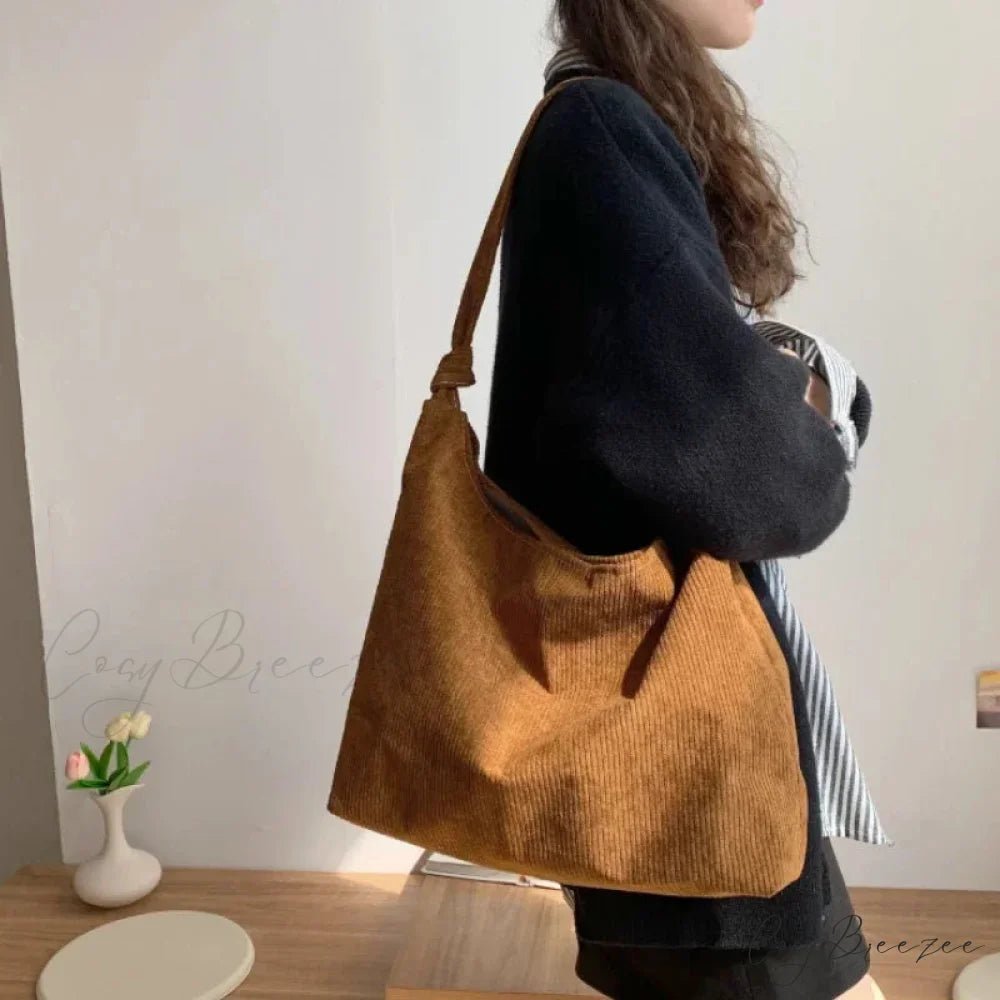 Red Retro Texture Bag shoulder-250126