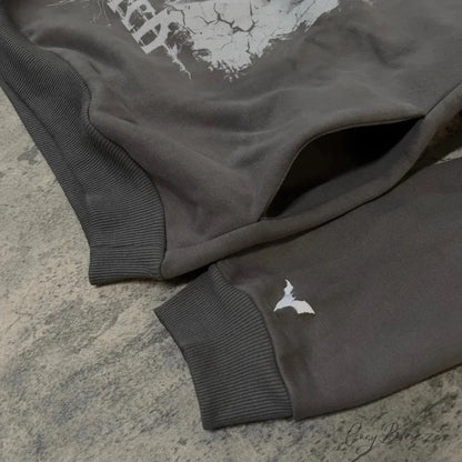 Relaxed Trend Hip Hop Hoodie hoodies-241228
