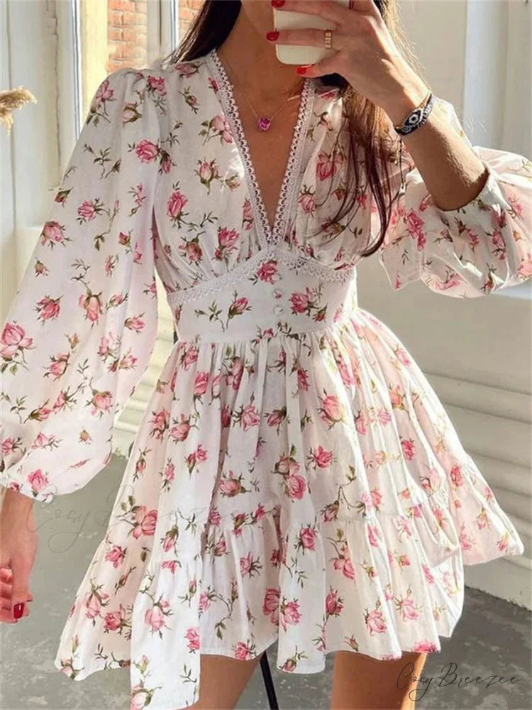 Retro Bandage Corset Mini Dress minidress-250223