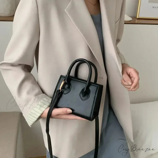 Retro Mini Square Crossbody Handbag Womens Shoulder Bag handbag-250126