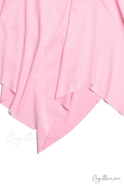 Ruched Fishtail Slit Dress