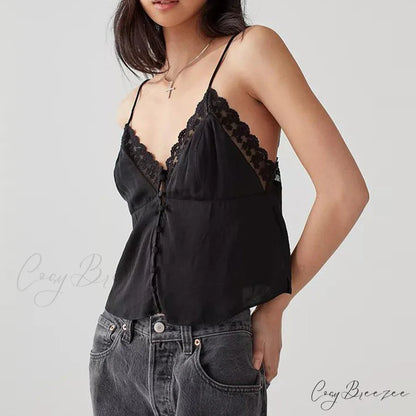 Ruched V-Neck Solid Crop Top croptop-250223