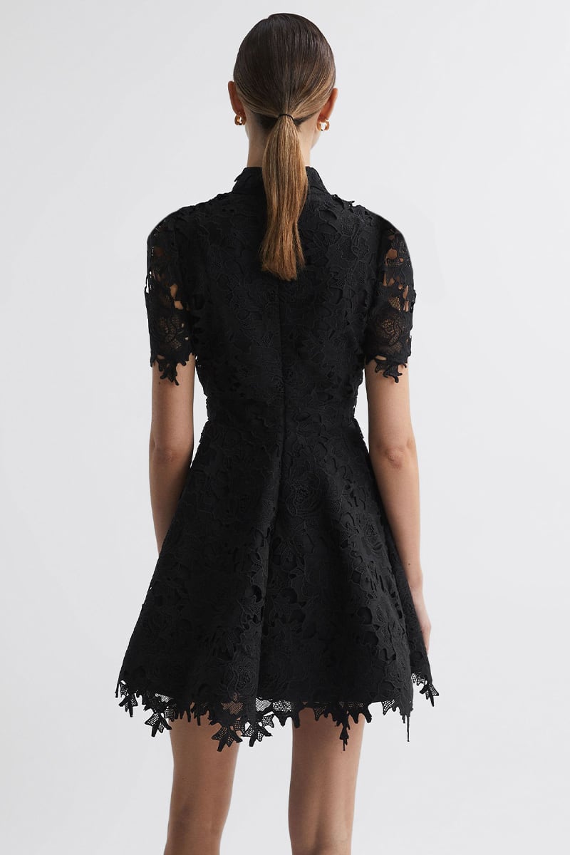 Samira Lace Graceful Mini Dress