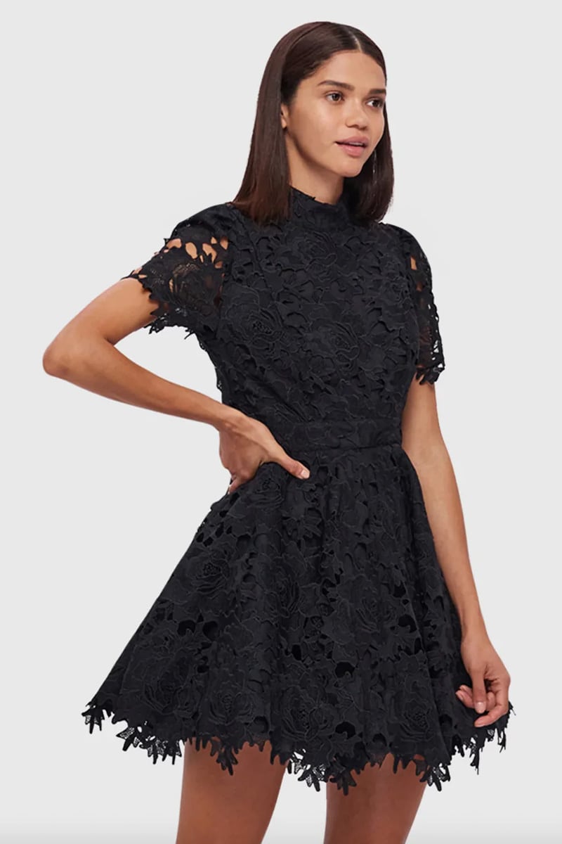 Samira Lace Graceful Mini Dress