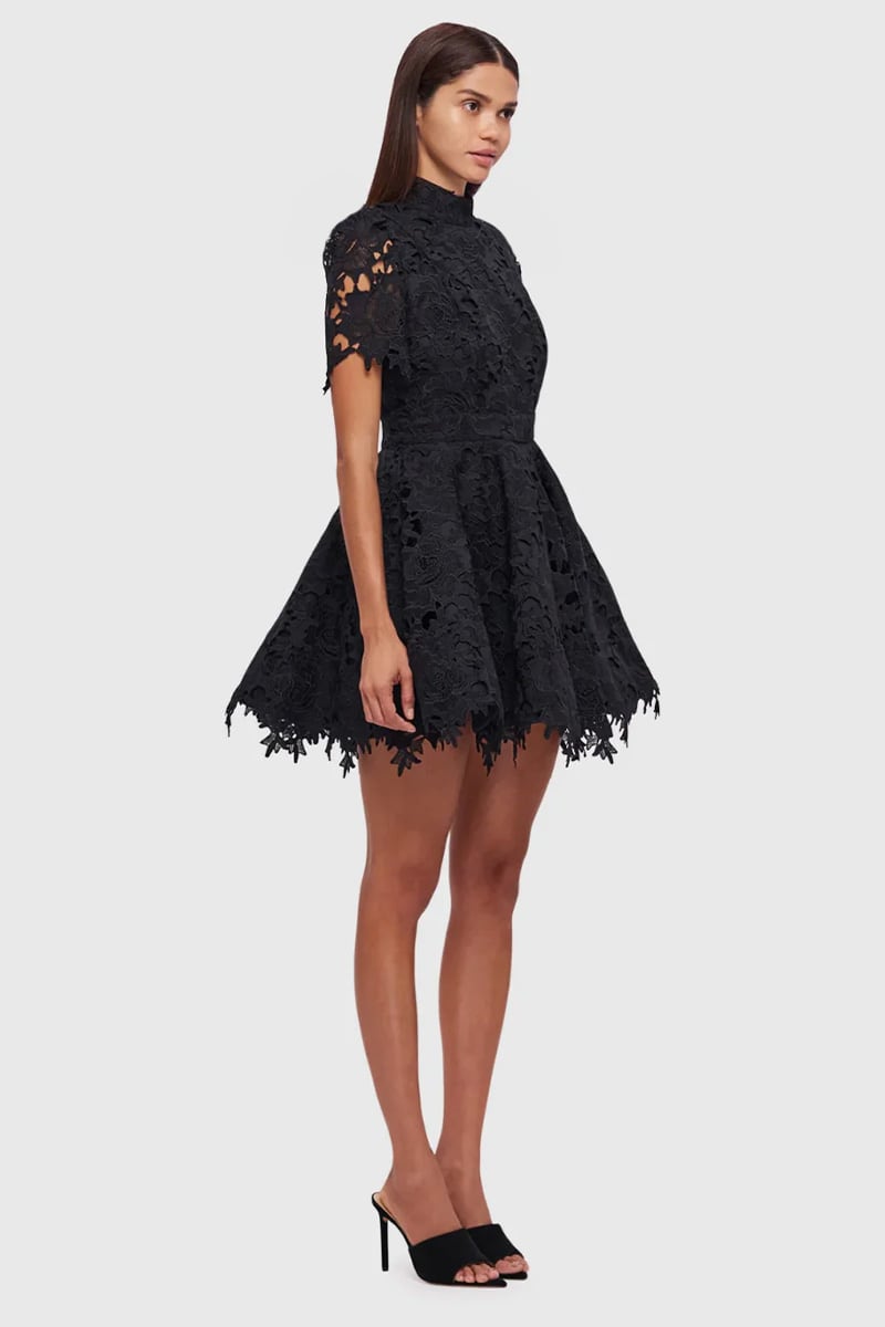 Samira Lace Graceful Mini Dress