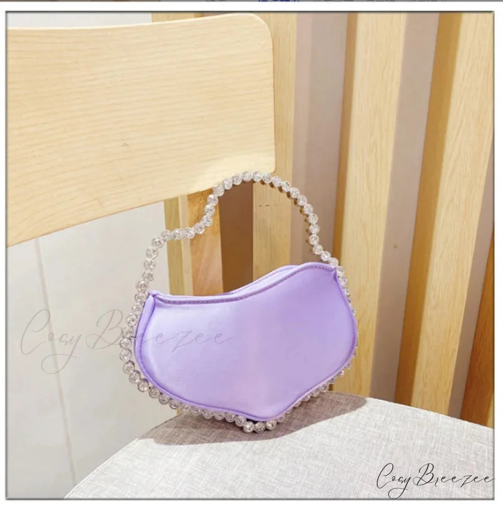 Sequin Diamond Cloud Evening Clutch color same picture7 wristlet-250126