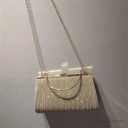 Sequin Moon Evening Clutch Bag Shoulder Bag clutchbag-250126