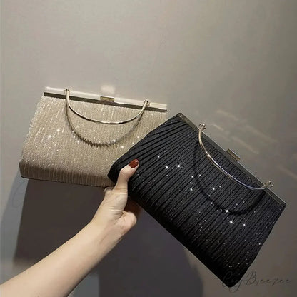 Sequin Moon Evening Clutch Bag Shoulder Bag clutchbag-250126