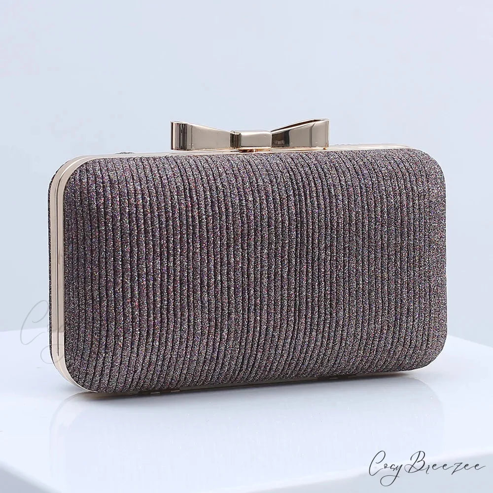 Sequined Banquet Evening Clutch wristlet-250126