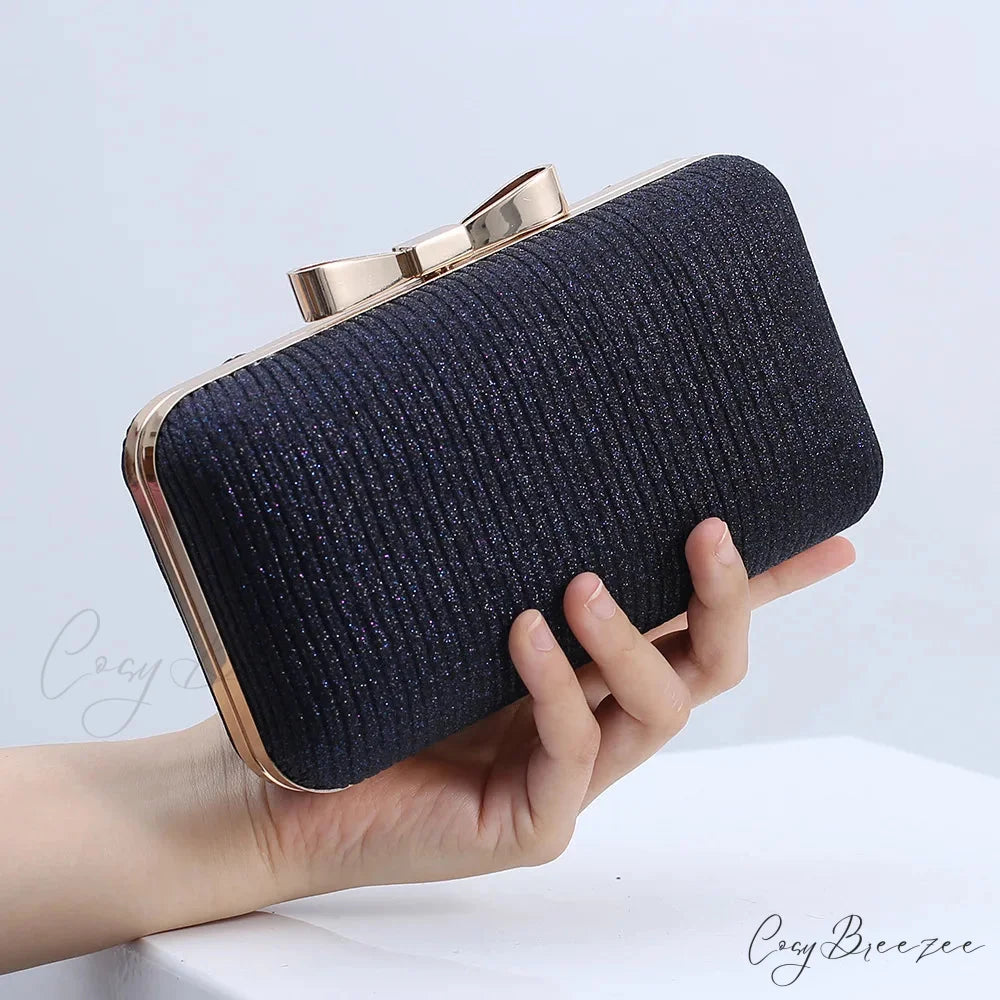 Sequined Banquet Evening Clutch wristlet-250126