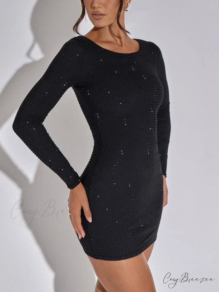 Sequined Tennessee Stylish Mini Dress