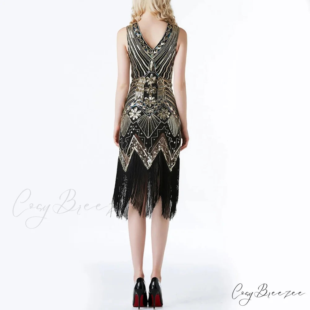 Sexy Suspender Slim Fit Sequin Evening Gown Long Summer Elegant Spaghetti Strap Party Dress Gold / S