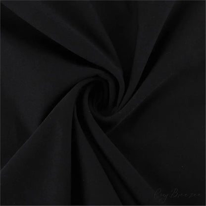 Sexy Tight Black Maxi Bodycon Thick Autumn Winter Long Package Skirt