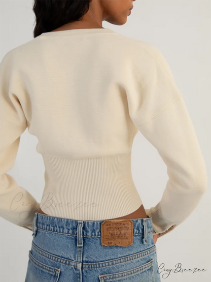 Sexy Women’s Button Cardigan Sweater