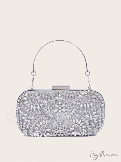 Shiny Corduroy Fashionable Dinner Party Wedding Clutch Bag Y1044-SL clutchbag-250126