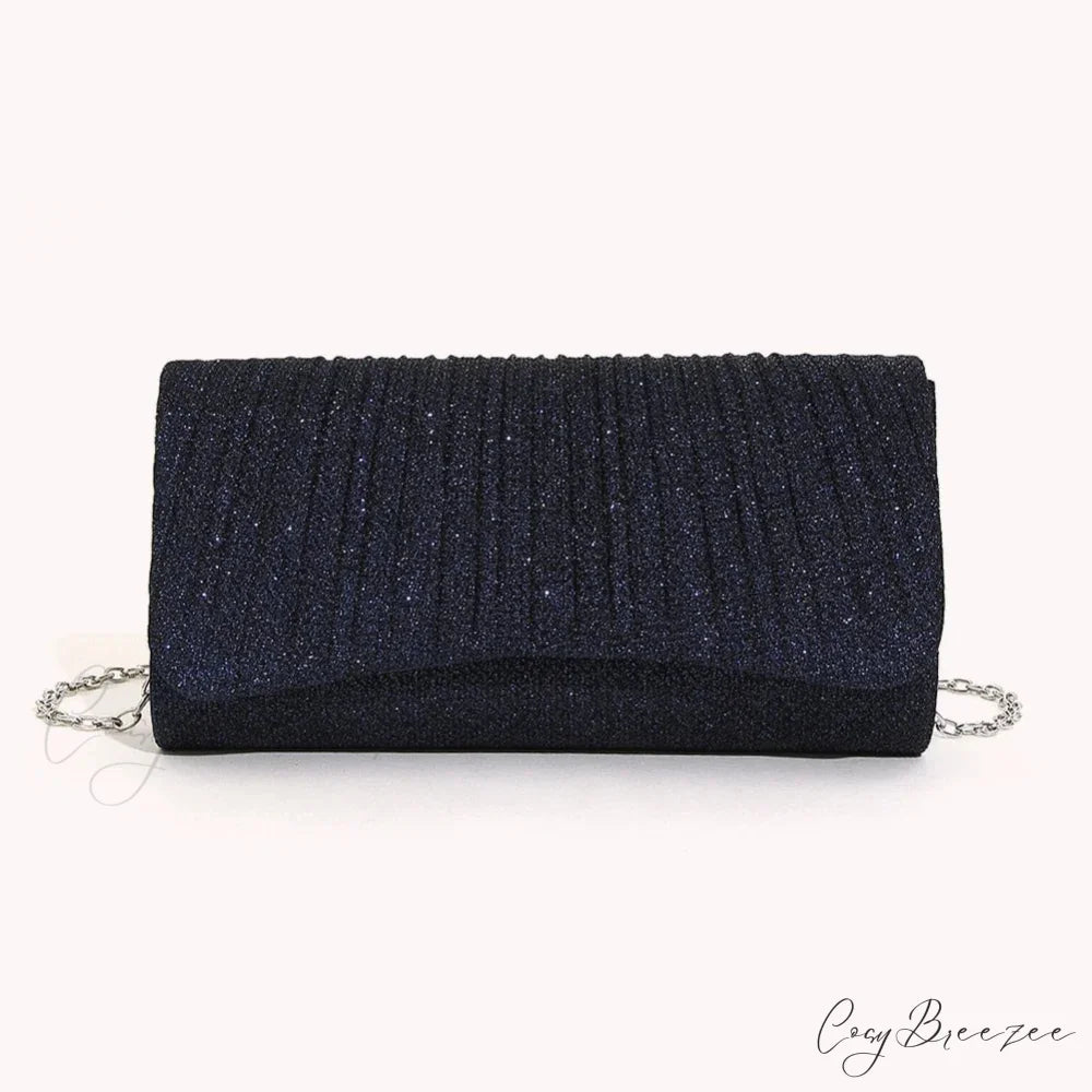 Shiny Shoulder Chain Satchel Wedding Clutch clutchbag-250126