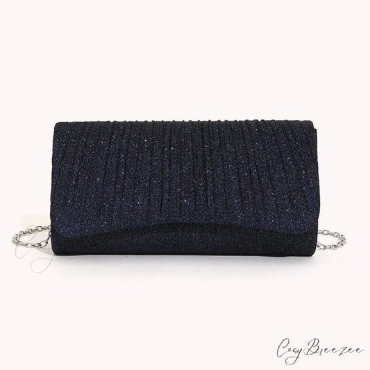 Shiny Shoulder Chain Satchel Wedding Clutch clutchbag-250126
