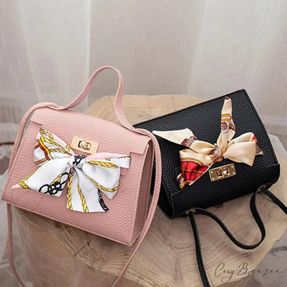 Silk Scarf Designer Small Shoulder Handbag handbag-250126