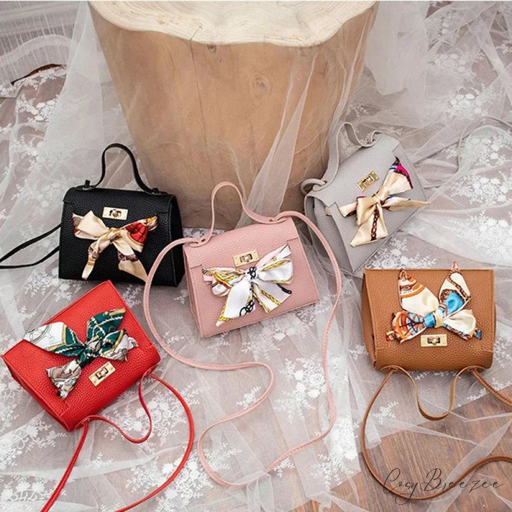 Silk Scarf Designer Small Shoulder Handbag handbag-250126