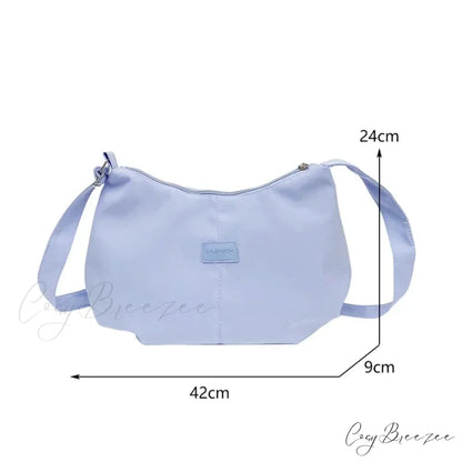 Simple College Style Nylon Large Crossbody crossbody-250126