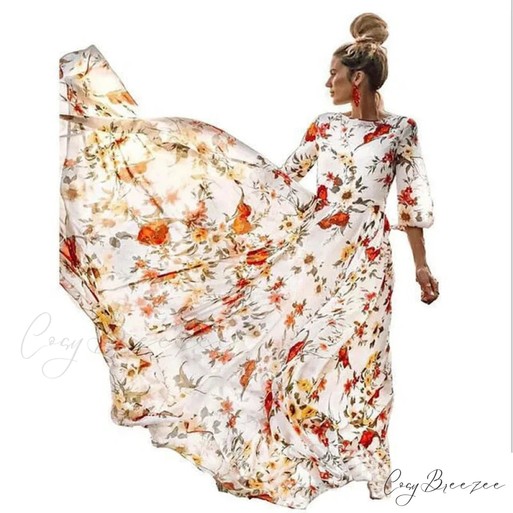 Slim Bodycon Sexy Long Streetwear Plus Size Boho Dress