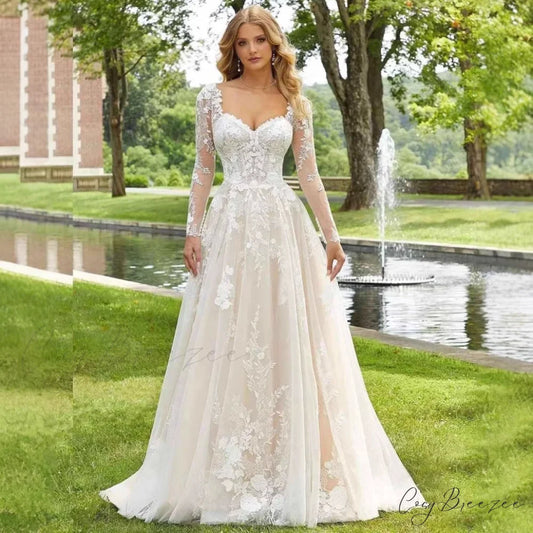 Slim Off-Shoulder Satin Wedding Dress weddingdress-250223