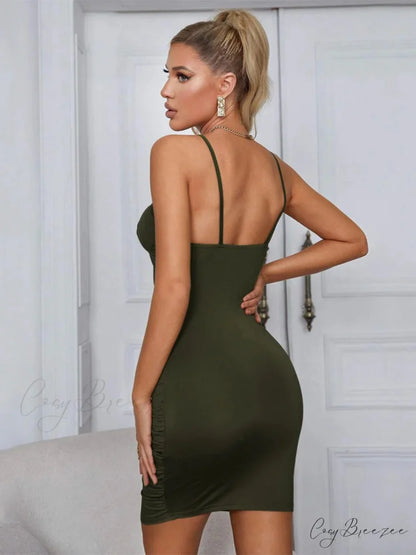Slim Sling Short Dress