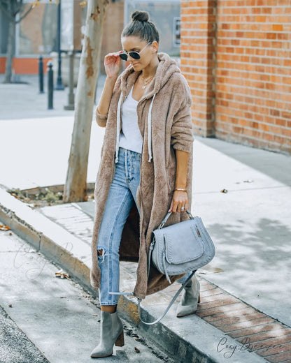 Snooze Hooded Jacket - Mocha