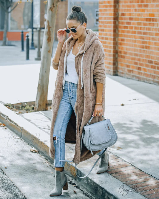 Snooze Hooded Jacket - Mocha