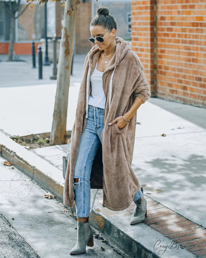 Snooze Hooded Jacket - Mocha