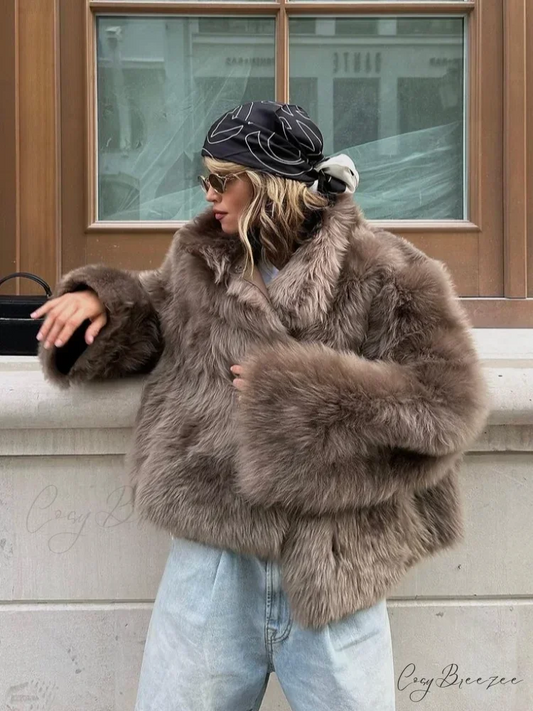 Soft Thicken Winter Overcoat coats-241228
