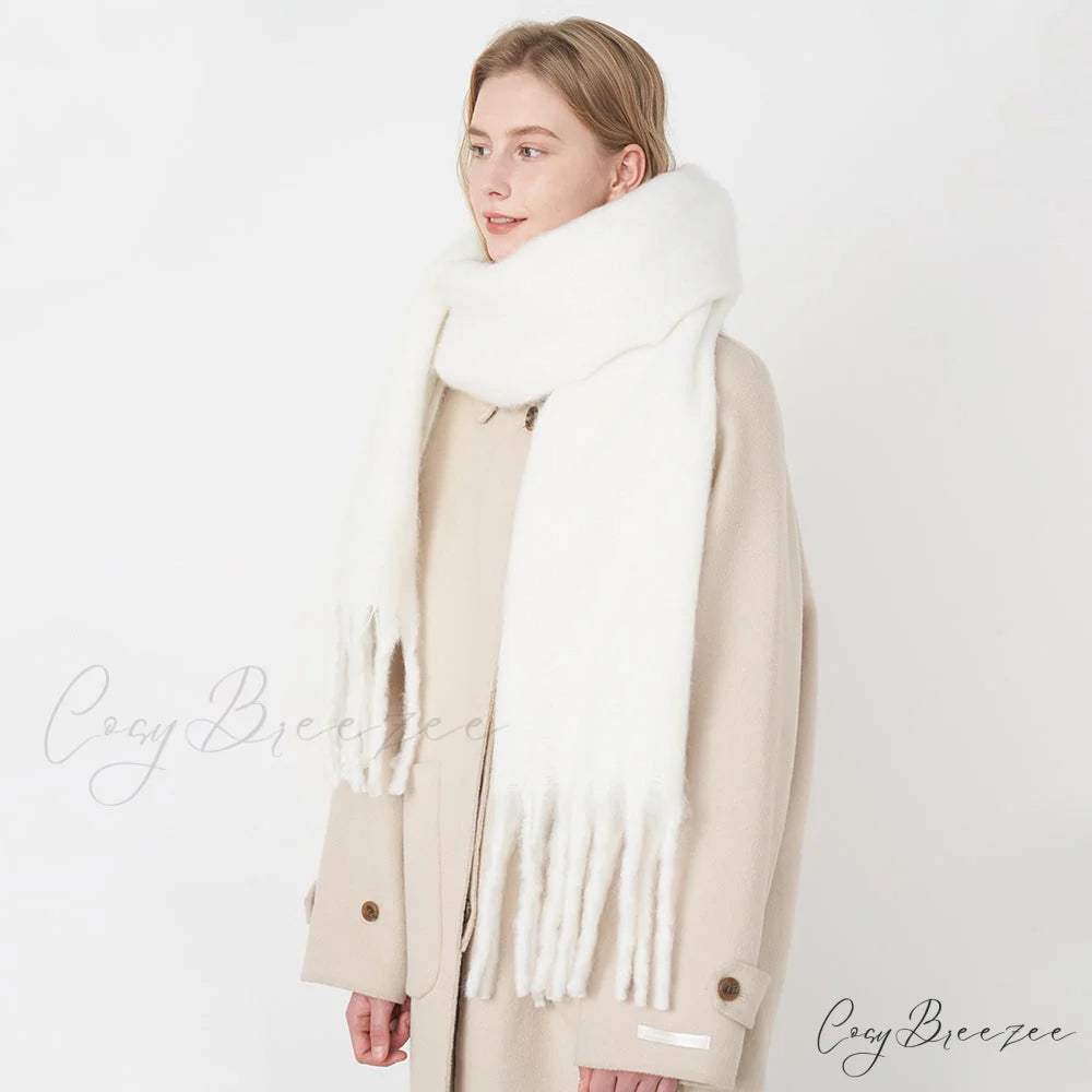Soft Warm Cozy Elegant Trendy Comfortable Stylish Versatile Scarf Purple