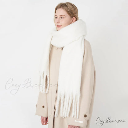 Soft Warm Cozy Elegant Trendy Comfortable Stylish Versatile Scarf Purple