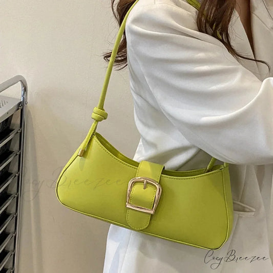 Solid Color Trendy Small Bag shoulder-250126