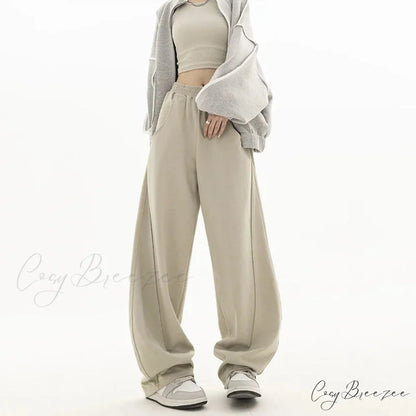 Solid Relaxed Street Dance Pants pants-241228