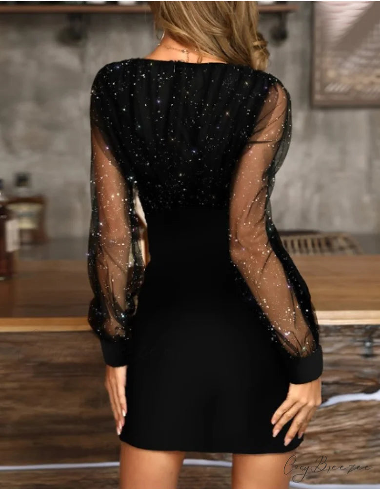 Solid Women Full Sleeve Bodycon Dress M / purple