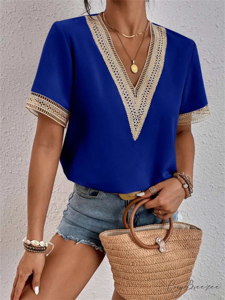Sona Tops Deep Blue / S