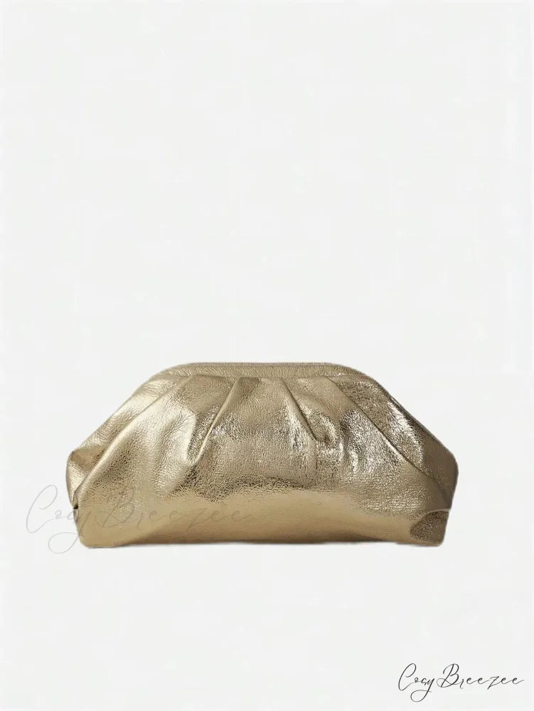 Sparkling Elephant Pattern Luxury Dinner Bag golden / (20cm clutchbag-250126