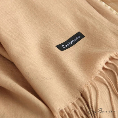 Spring Winter Solid Cashmere Scarf scarf-241228