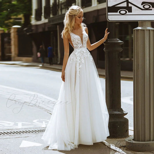 Strapless Bowknot Satin Wedding Dress weddingdress-250223