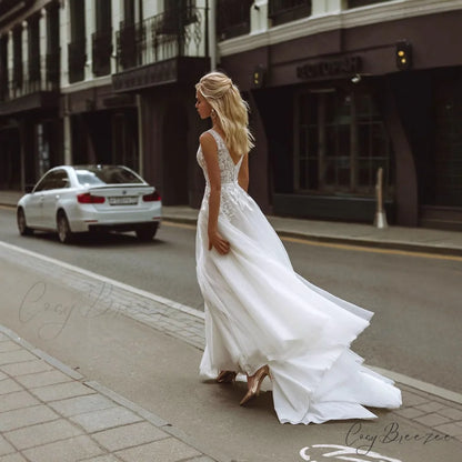 Strapless Bowknot Satin Wedding Dress weddingdress-250223
