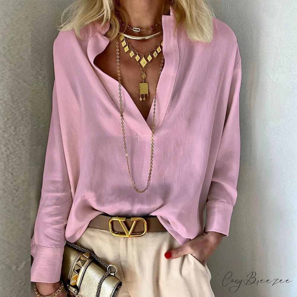Stripe Shirt Pink / S