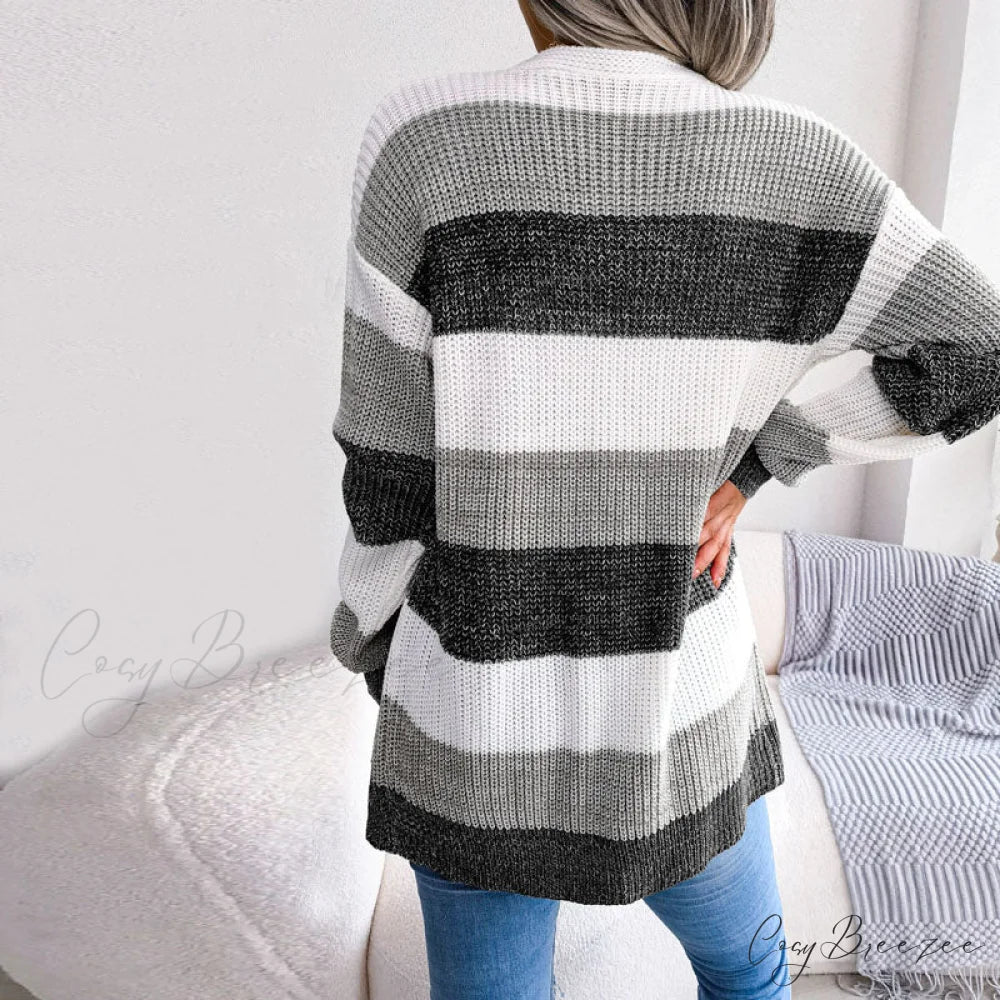 Striped Cardigan