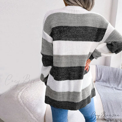Striped Cardigan