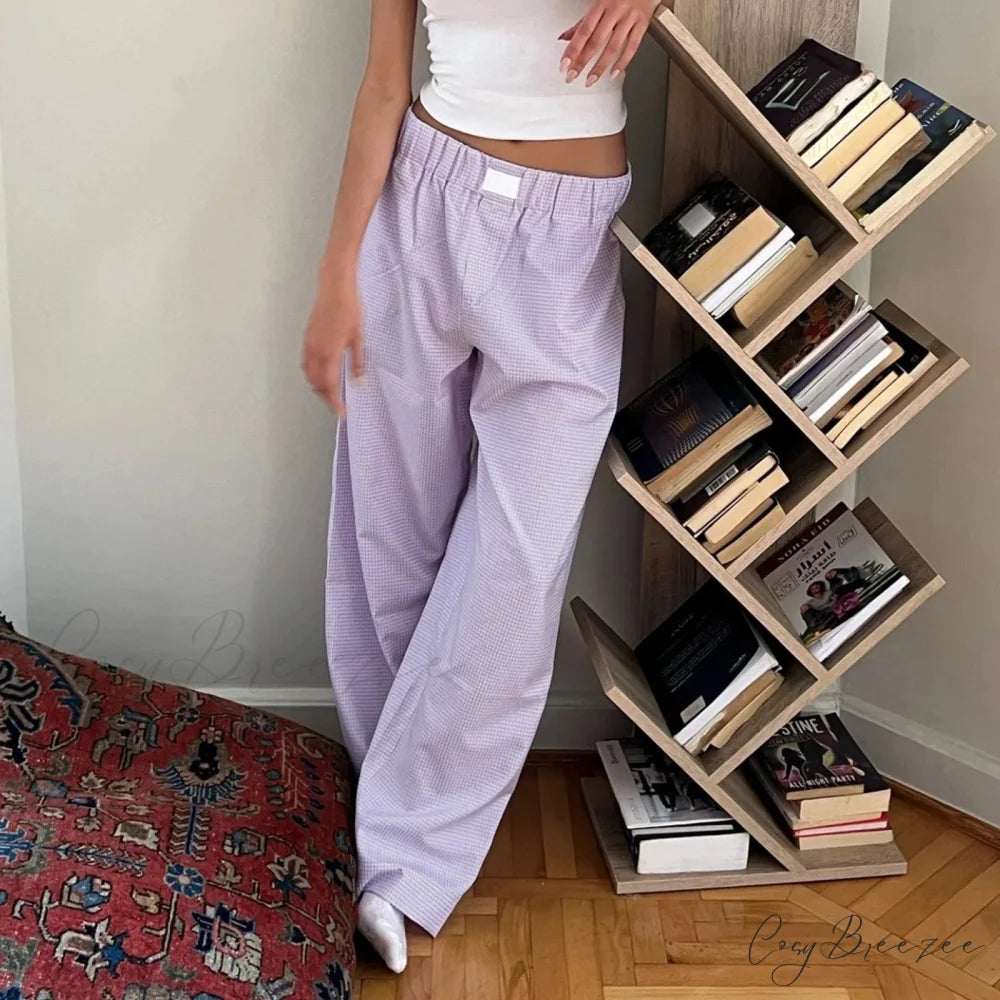 Striped Casual Preppy Everyday Wear Pant pant-250223