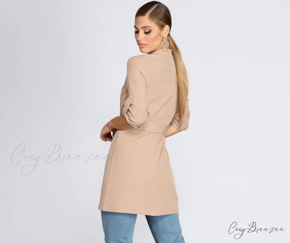 Stylish Trench Coat for Women
