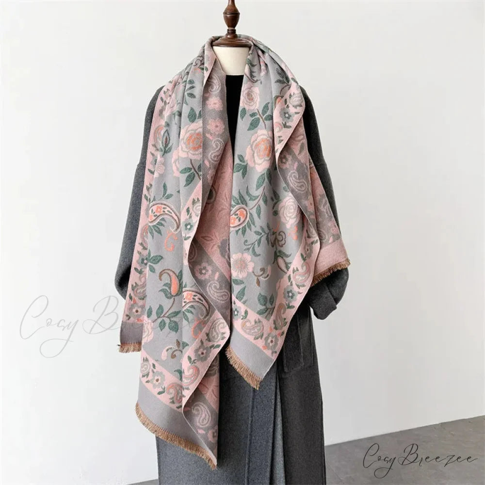 Stylish Winter Cashmere Pashmina Scarf Multi Color 1 scarf-241228