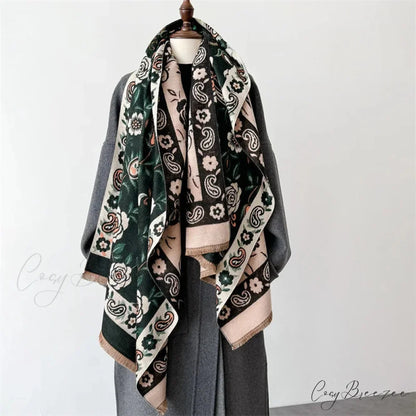 Stylish Winter Cashmere Pashmina Scarf Multi Color 3 scarf-241228